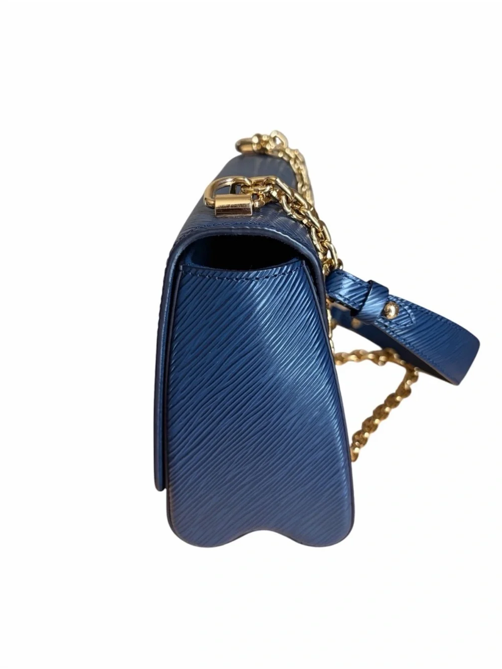 Louis Vuitton Epi Twist 2 way Bag MM Indigo